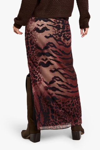 Saia comprida - Castanho