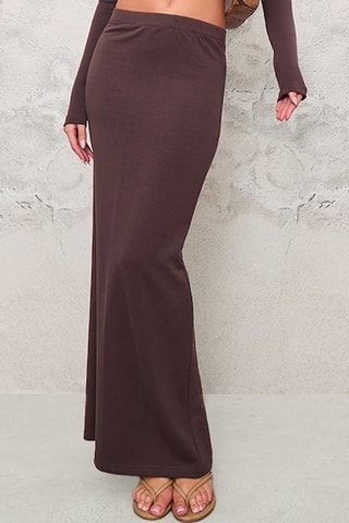 Jupe longue - Marron