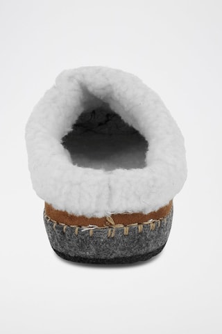 Zapatillas de casa forradas Wooly - Camel