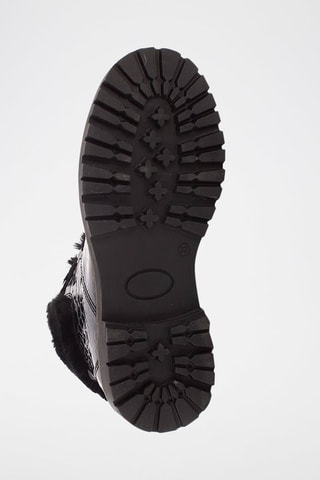 Botines con brillo Vicky - Negro