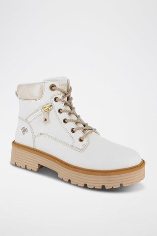 Botines forrados Emma - Blanco