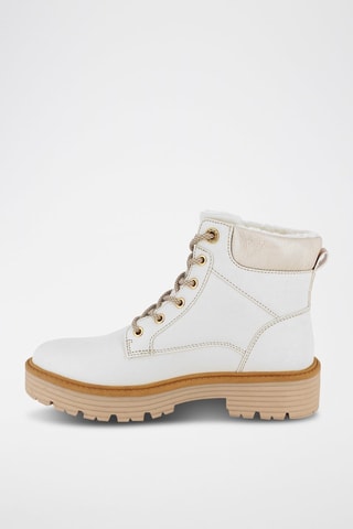 Botines forrados Emma - Blanco