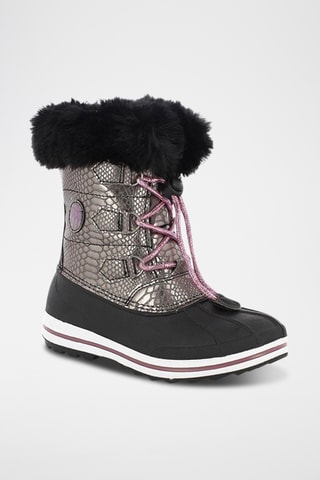 Botas apreski Diana Kimberfeel - Plateado
