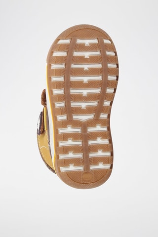 Botines Thais - Amarillo y marrón