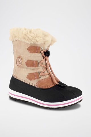 Botas de nieve Elisa - Marrón y negro