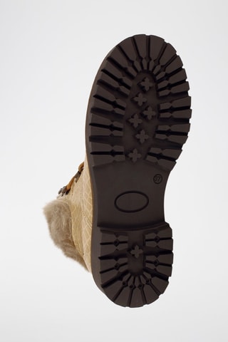 Botines con brillo Vicky - Beige