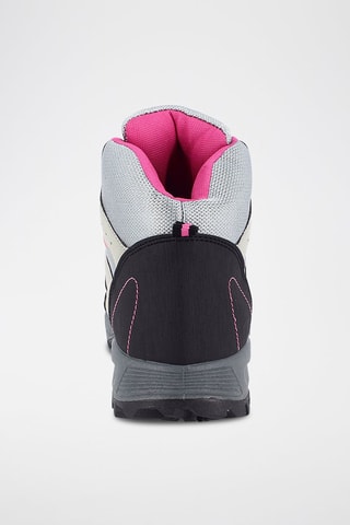 Botas de trekking Cervin - Gris claro y fucsia