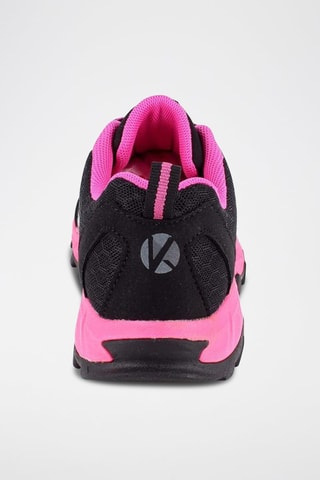 Zapatillas outdoor Cory - Negro y fucsia
