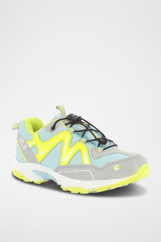 Zapatillas outdoor K22 - Amarillo y azul