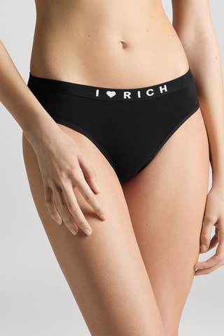 2 slip Roy - Rosso e nero