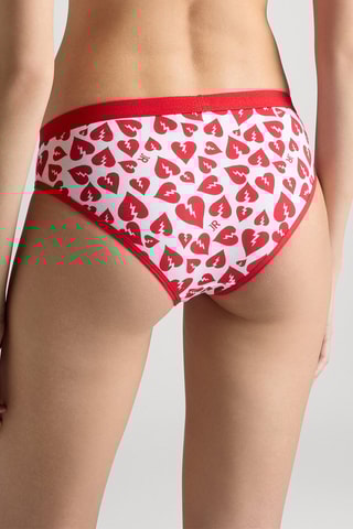 2 slip Roy - Rosso e nero