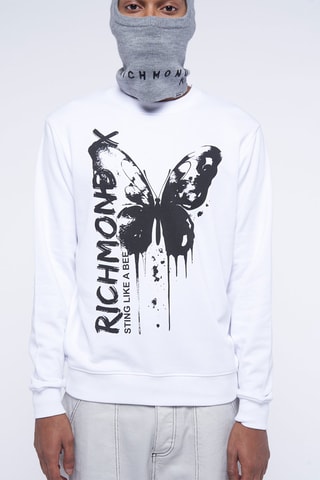 Felpa Dimonic - Bianco