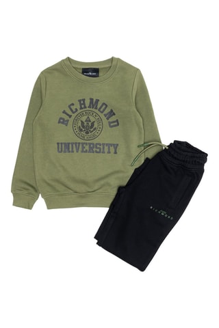 Felpa e pantaloni sportivi Markius  - Verde