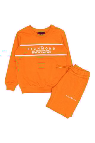 Felpa e pantaloni sportivi Marga - Arancione