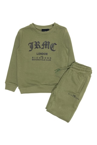 Felpa e pantaloni sportivi Sandrix  - Verde