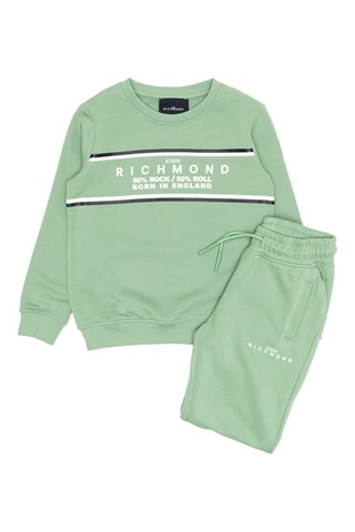 Felpa e pantaloni sportivi Marga - Verde