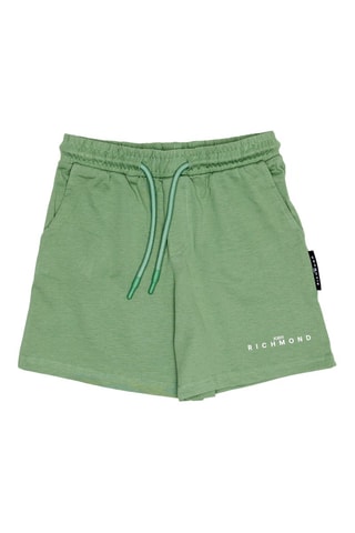 T-shirt e bermuda - Verde e beige