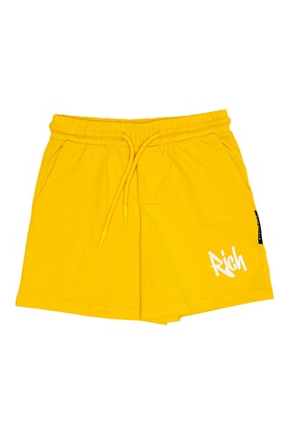 T-shirt e bermuda - Beige e giallo