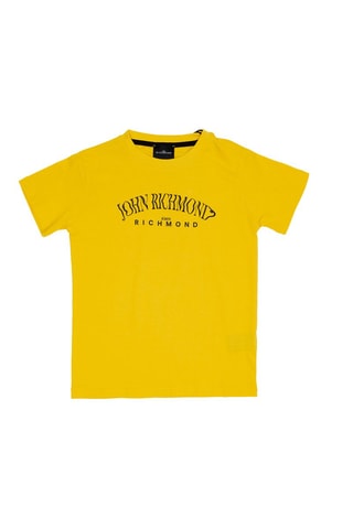T-shirt e bermuda - Giallo e grigio
