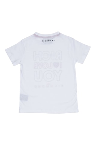 T-shirt e shorts - Bianco e rosso