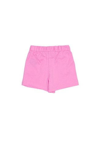 T-shirt e shorts - Beige e rosa