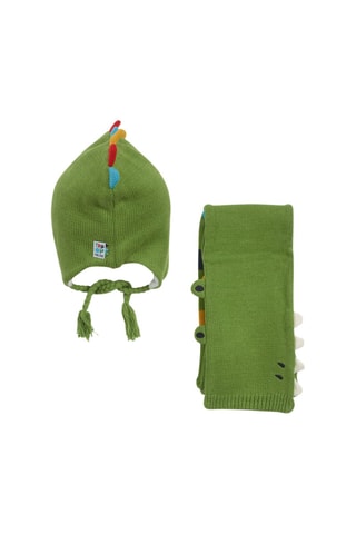 Bonnet et écharpe - Vert