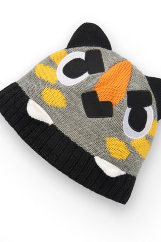 Bonnet à oreilles et snood - Gris