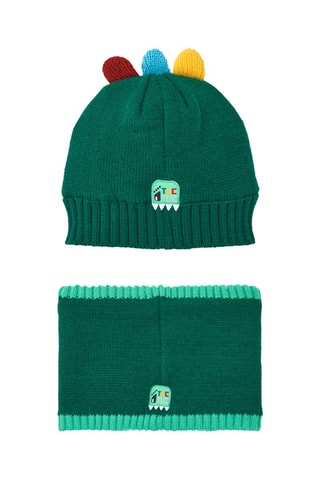 Bonnet et snood - Vert