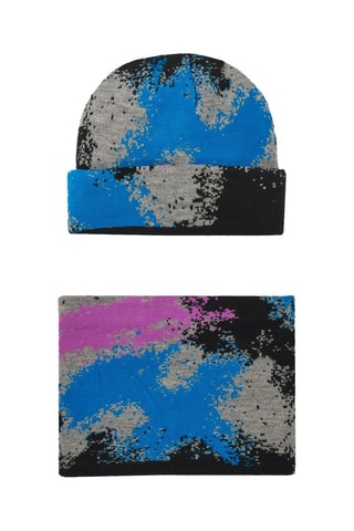 Bonnet et snood - Multicolore