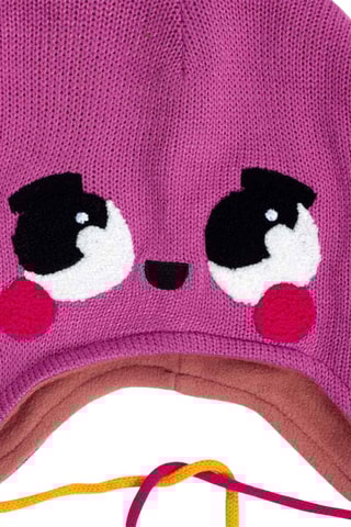 Bonnet et snood - Rose