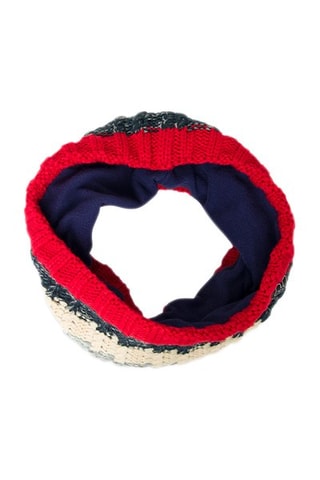 Bonnet et snood - Rouge