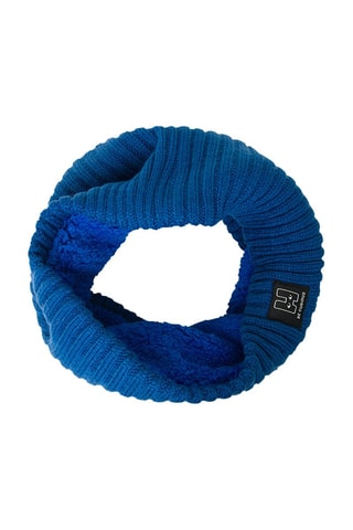 Muts en colsjaal - Koningsblauw