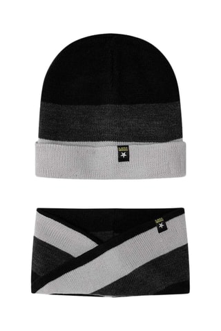Bonnet et snood - Noir
