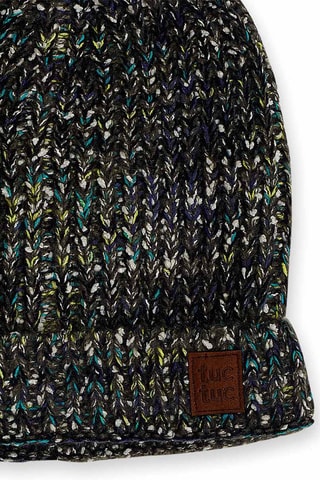 Bonnet et snood - Gris foncé chiné
