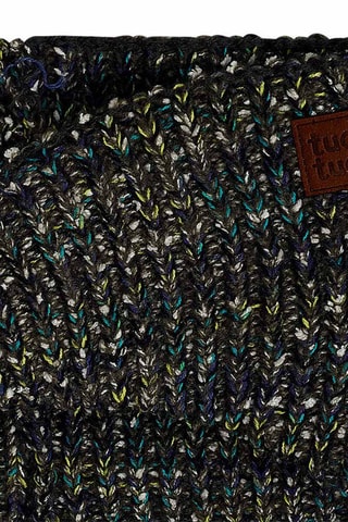 Bonnet et snood - Gris foncé chiné