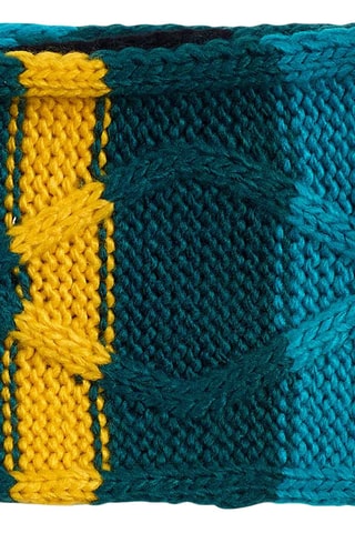 Bonnet à pompon et snood - Vert