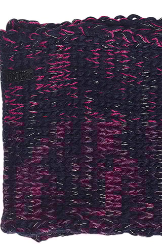 Bonnet à pompon et écharpe - Gris foncé