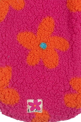 Fleece Aviator Muts met Oortjes en Sjaal - Roze