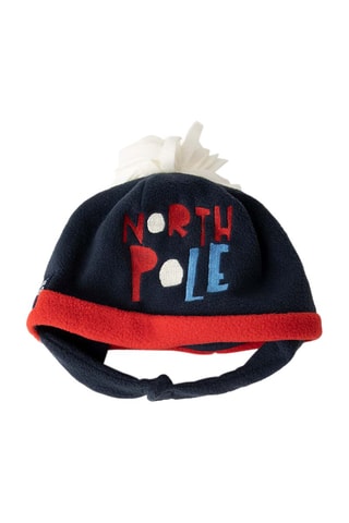 Bonnet et écharpe - Bleu marine