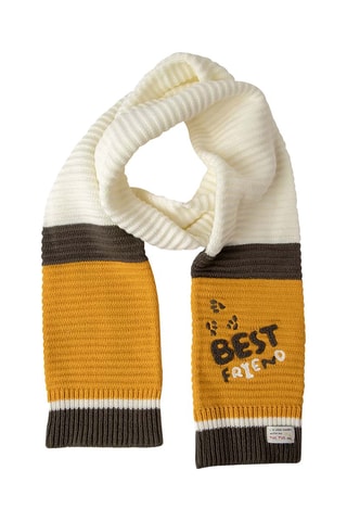 Bonnet et écharpe - Orange