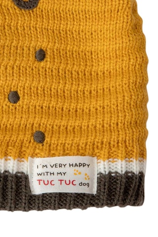 Bonnet et écharpe - Orange