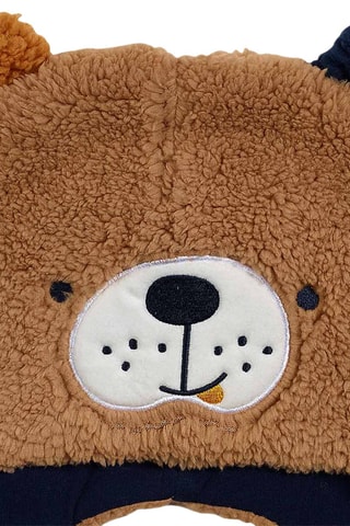 Bonnet aviateur à oreilles - Marron