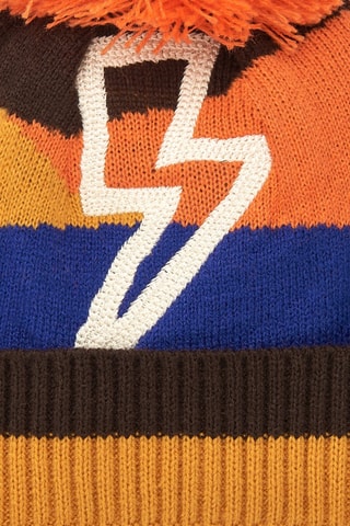 Muts met Pompon - Multicolor