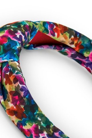 Haarband - Rood en Hemelsblauw