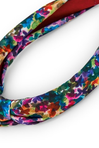 Haarband - Rood en Hemelsblauw