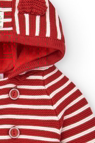 Trui met Capuchon - Rood