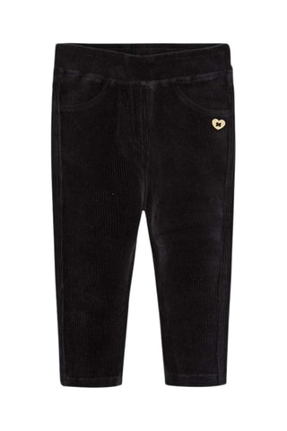 Pantalon en velours - Noir