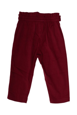 Pantalon en velours Eco-Safari - Rouge
