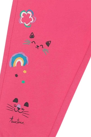 Jogging polaire Hip Hip Hooray! - Rose