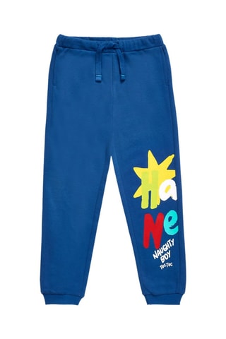 Fleece Joggingbroek Run Sing Jump - Donkerblauw